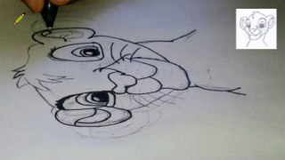 Comment dessiner le roi lion Simba, garçon de 9 ans
