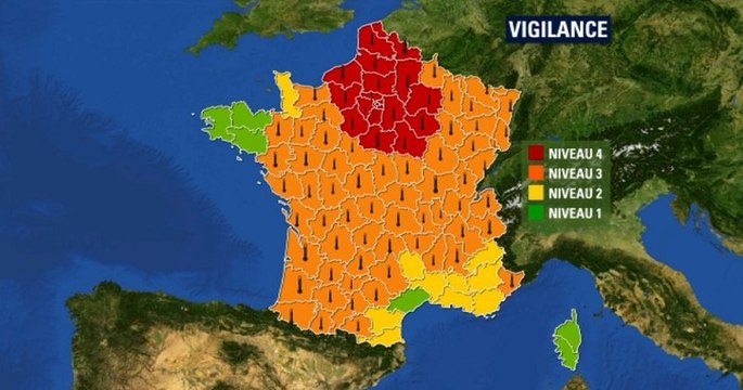 Canicule : plus de 40 degrés annoncé pour ce jeudi et 20 départements placés en vigilance rouge