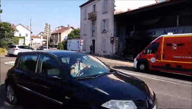 incendie suzuki Lons Jura
