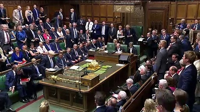 Johnson addresses Commons for first time as PM