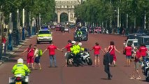 Climate protesters block UK PM Boris Johnson's convoy