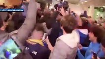 Le bain de foule de Daniele De Rossi en Argentine