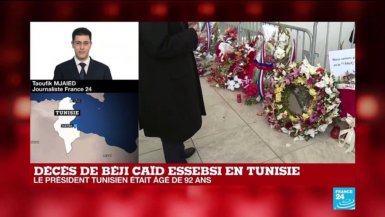 Décès de Béji Caïd Essebsi : "Ce n'est pas une surprise. Il est tombé dans le coma hier soir."