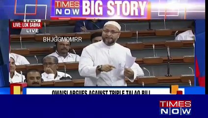 Making a law would not eradicate social evil: Asaduddin Owaisi on Triple Talaq bill