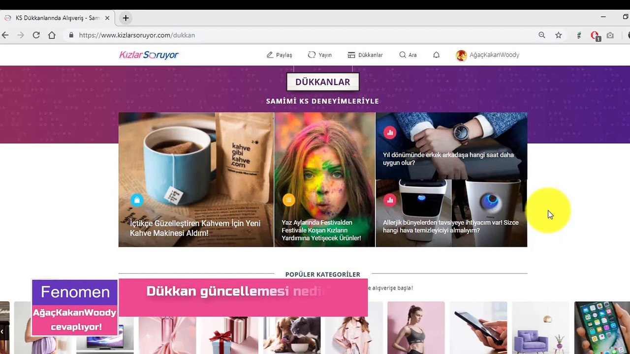 Dükkan güncellemesi nedir? Vitrin ne işe yarar?