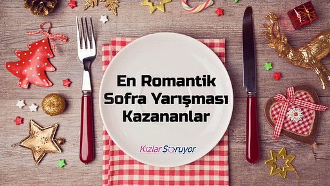 En romantik sofra yarışması birincisi!