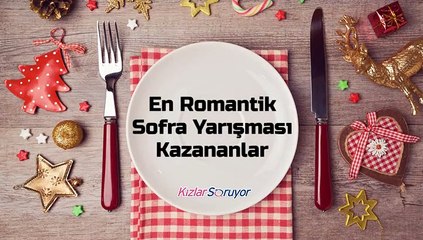 En romantik sofra yarışması ikincisi!
