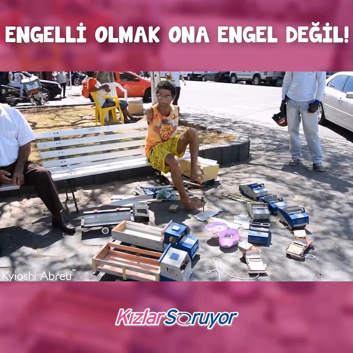 Engelli olmak ona engel değil
