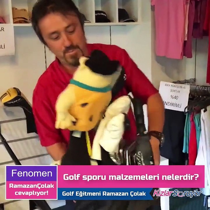 Golf sporu malzemeleri nelerdir?