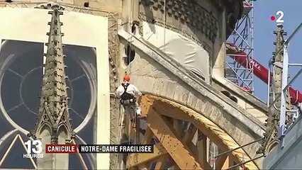 Notre-Dame de Paris : la canicule donne des sueurs froides aux architectes, qui craignent un effondrement