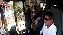 Otobüs şoförü, Türk bayrağını yerde bırakmadı