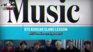 [28.03.2019] BTS: Watch The Hit K-Pop Group Teach Popular Korean Slang Words | Entertainment Weekly (Türkçe Altyazılı)