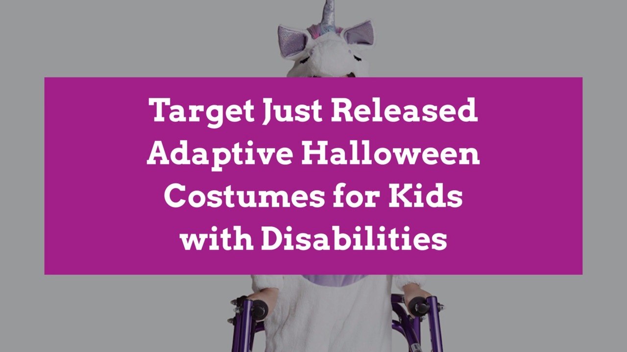 Target Just Released Adaptive Halloween Costumes for Kids with Disabilities