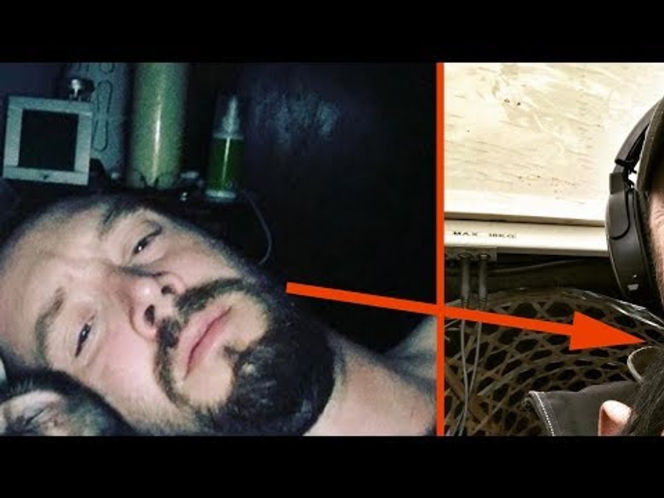 Ce que cet homme a sur les genoux va faire pleurer tout le monde.