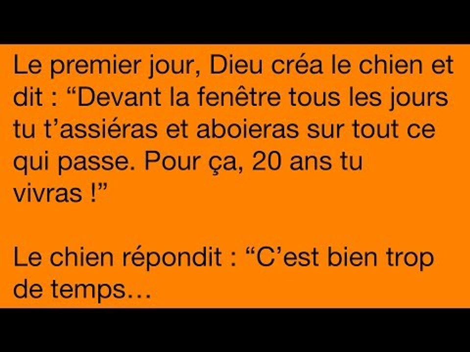 Quand Dieu a créé l'Homme, l'Homme a été très gourmand. Et voilà ce qu'on a maintenant !