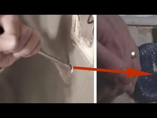 Les enfants voient un trou dans le mur de la chambre des parents. Quelque chose...