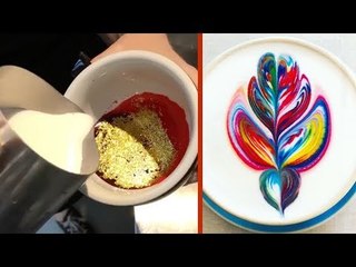 Cette barista fait les cafés les plus colorés du monde