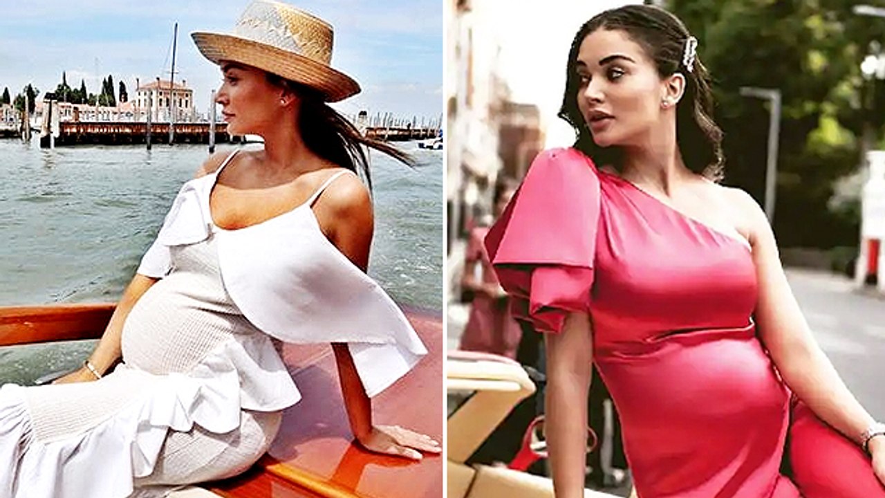 Amy Jackson Flaunts Her Baby Bump In Latest Photoshoot