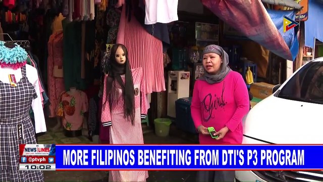More Filipinos benefiting from DTI's P3 program