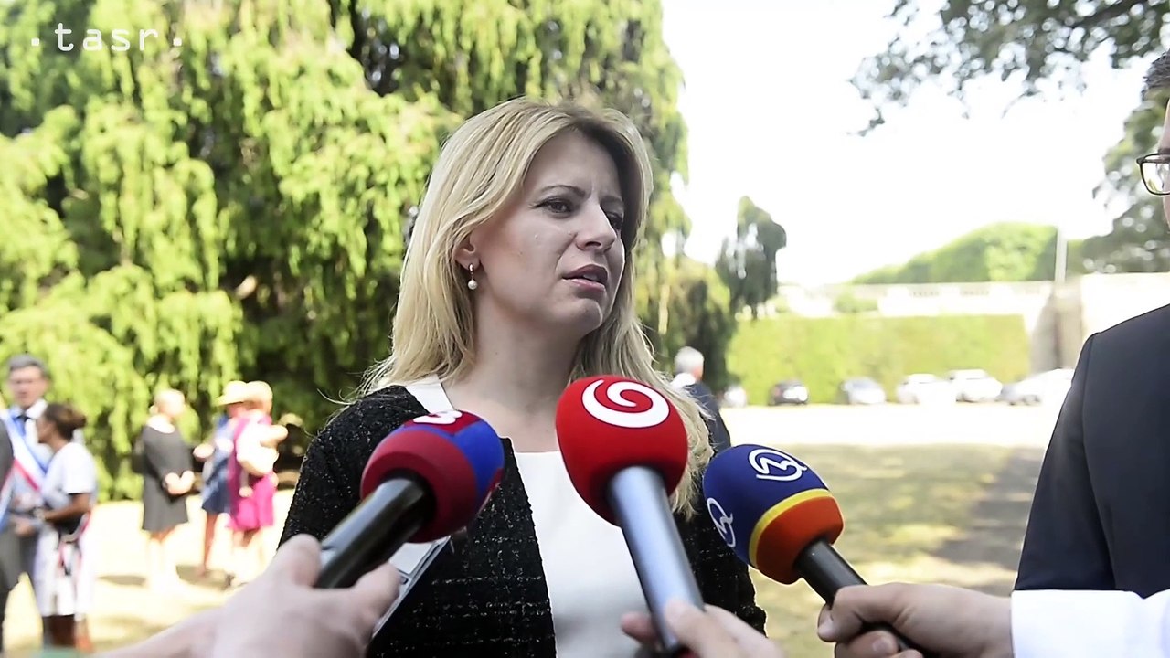 Prezidentka Zuzana Čaputová k stretnutiu s francúzskym prezidentom E. Macronom