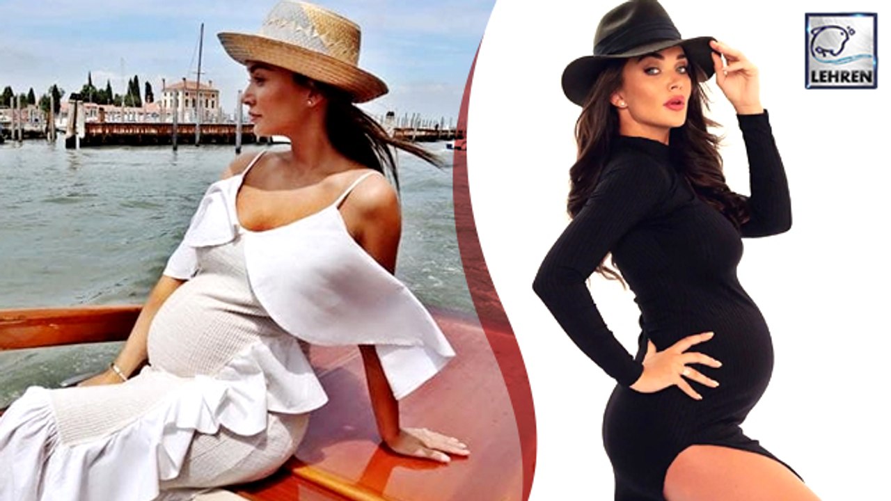 Amy Jackson Flaunts Her Baby Bump In Latest Photoshoot
