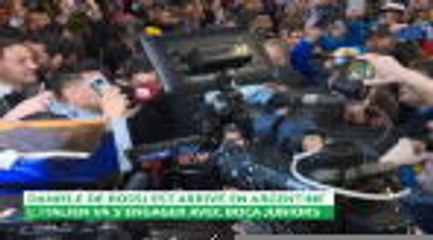 Boca Juniors : De Rossi arrive en rockstar en Argentine