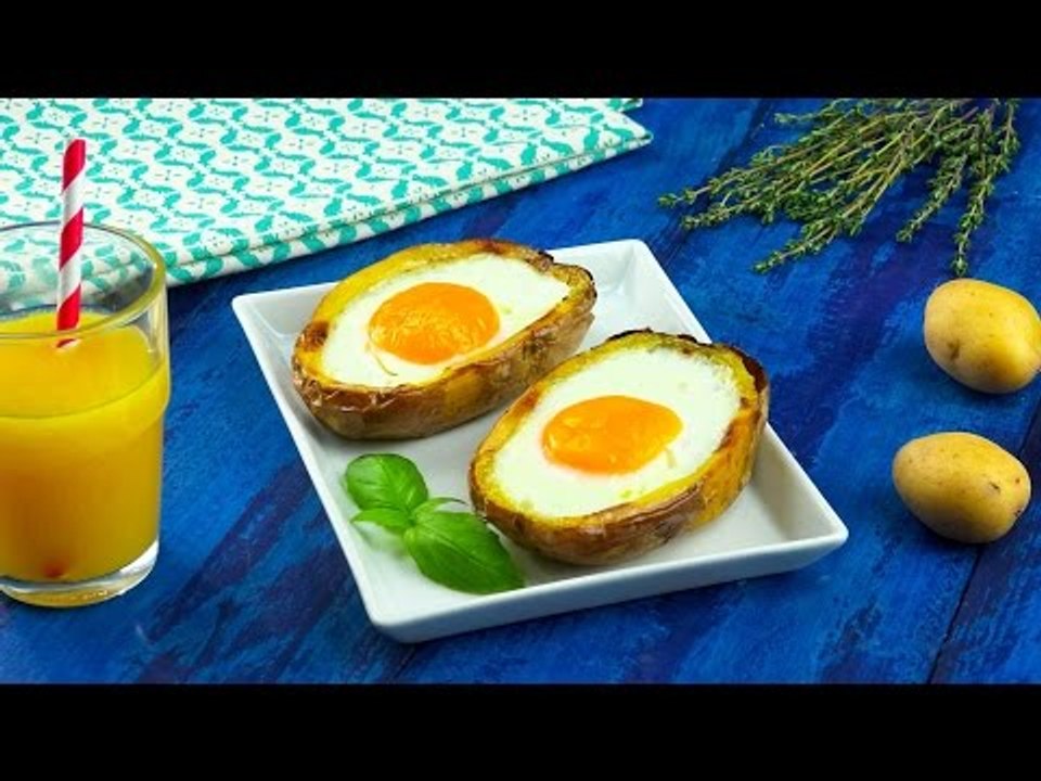 Recette : Petites barques d'oeufs au plat