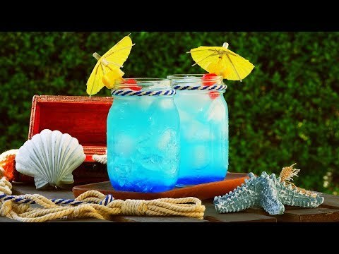 Cocktail des sirènes : fraîcheur envoûtante aux couleurs du lagon