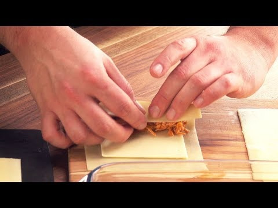 Cannelloni géants au poulet : une recette étonnante pour le dîner.
