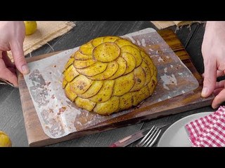Vous vous demandez ce qui se cache dans ce dôme de pommes de terre ?