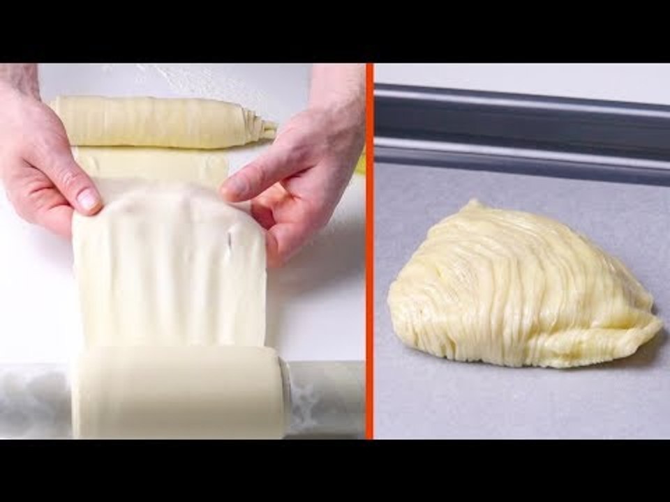 Recouvrez un rouleau de carton avec la pâte. Le résultat sera complètement fou !