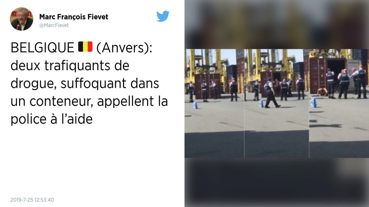 Canicule : Coincés dans un conteneur de cocaïne, ils appellent la police à l’aide