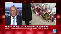 TUNISIE - Décès d'Essebsi : 