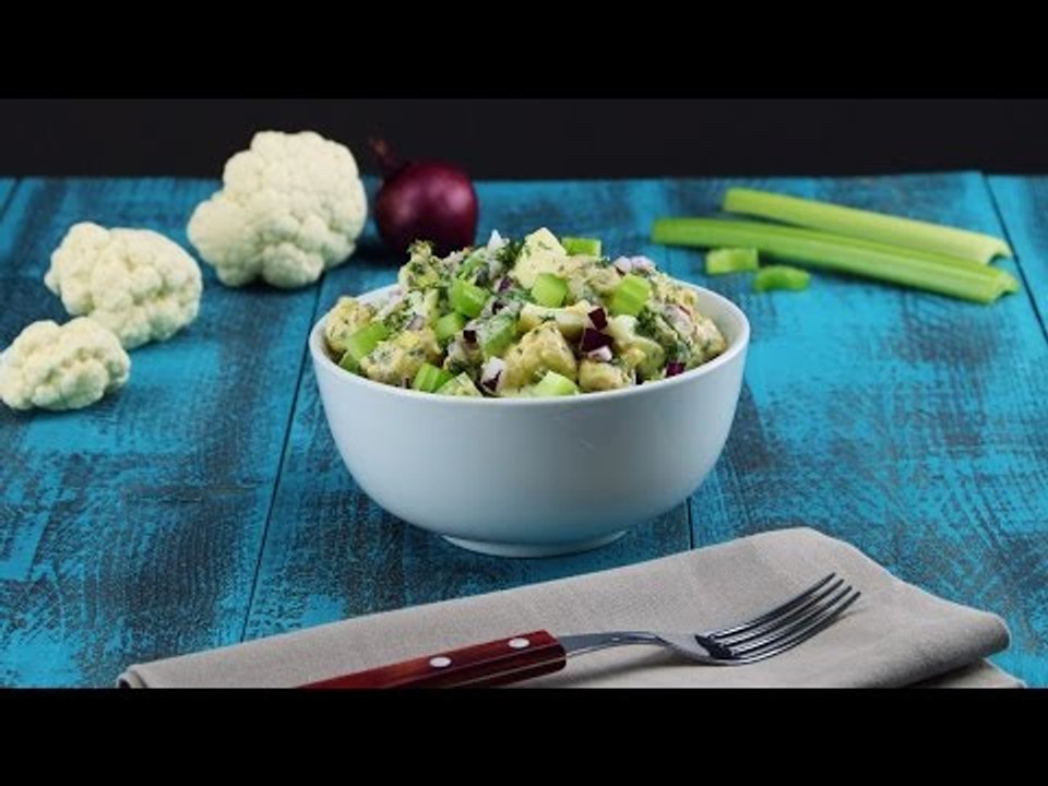 Crocante e refrescante: Salada de couve-flor