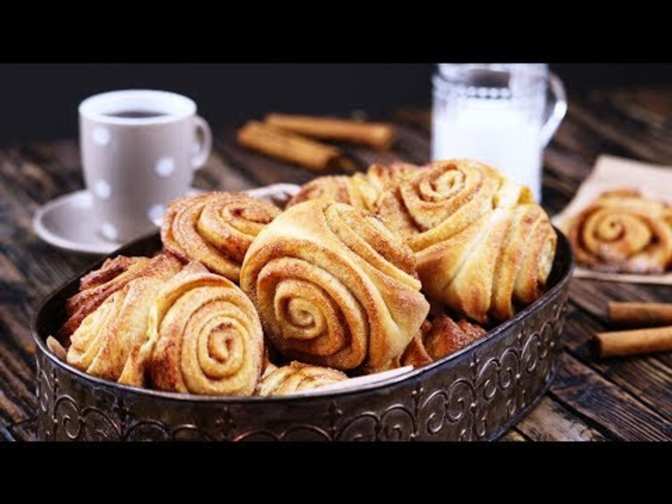 Pequenos rolinhos deliciosos: Enroladinhos de canela