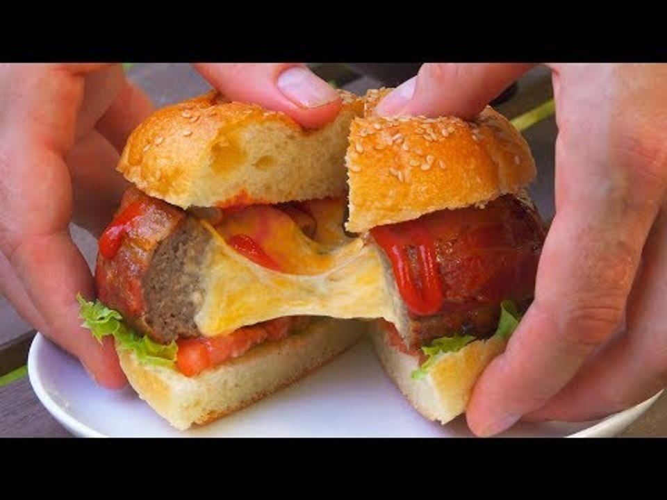 Para matar de vez a fome: Hambúrguer de latinha de cerveja