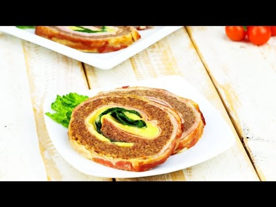 Como silenciar os críticos em casa: rolo de carne com bacon