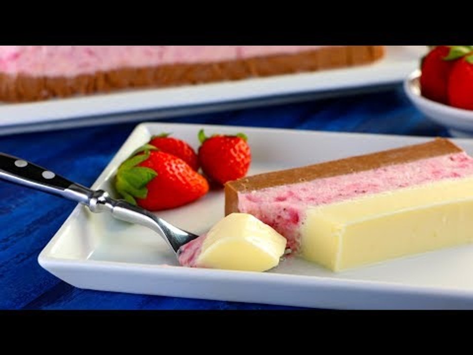 Para o calor: sorvete napolitano caseiro