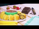 Delicioso por dentro e por fora: Anel de banana e Nutella