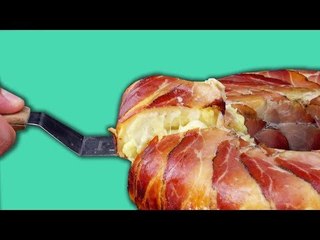 Para os amantes de carne: torta de batata e bacon
