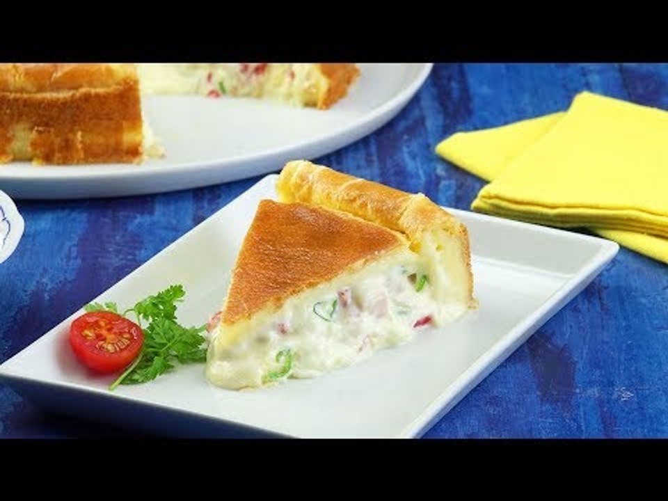 Faça uma torta de legumes em tempo recorde