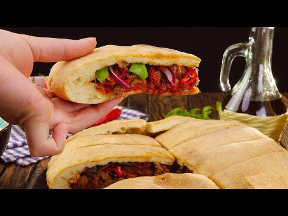 Um aperitivo para apimentar as coisas: pão recheado