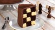Receita de bolo xadrez para sobremesa criativa em ocasiões especiais