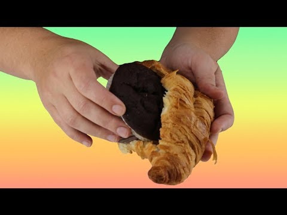 Nós combinamos um muffin com um croissant. O resultado? INCRÍVEL!