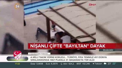 Antalya'da bayıltan dayak