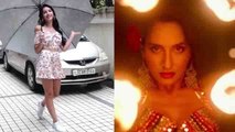 Nora Fatehi looks perfect in  floral print crop top & shorts; Watch video | Boldsky