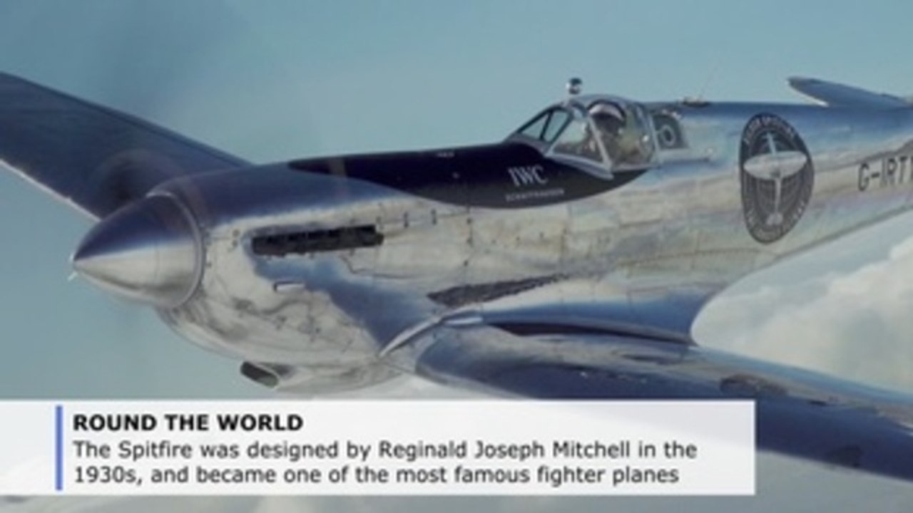 Traveling the world in a restored Spitfire