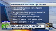 Eight ways to cut down on back-to-school costs!