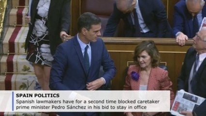 Spain's PM fails in second government bid as coalition talks break down