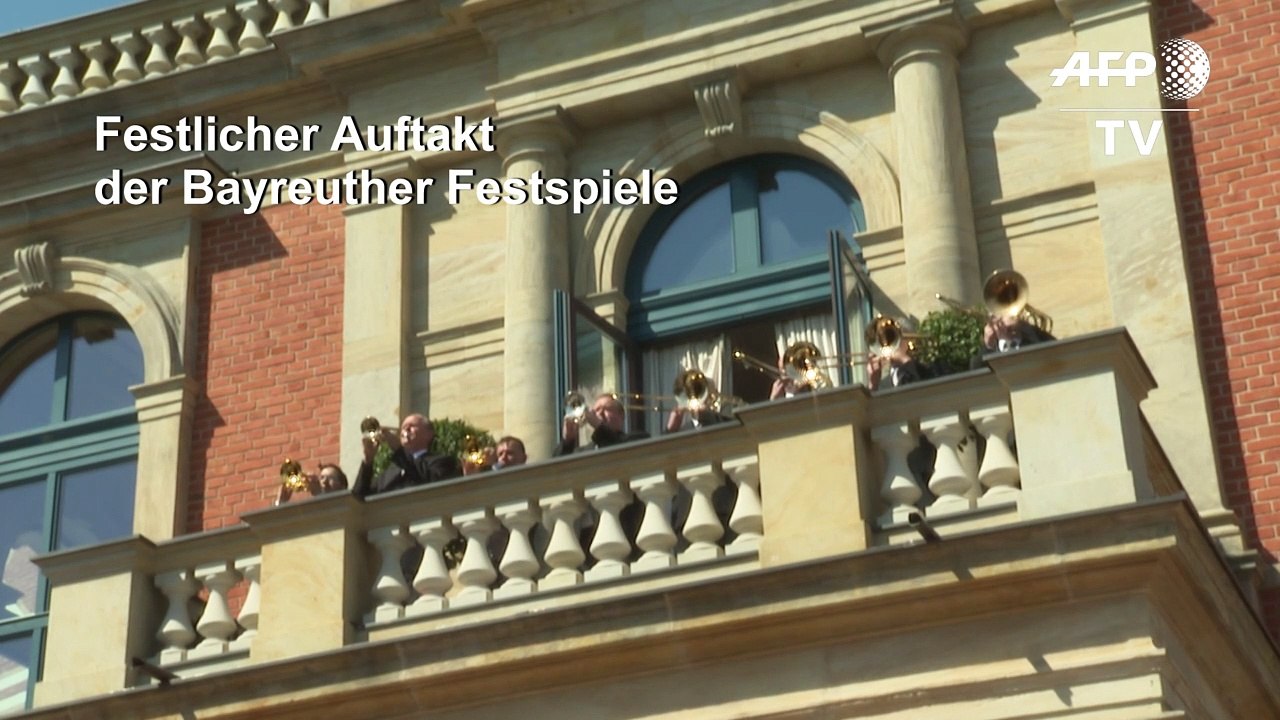 Bayreuther Festspiele mit Merkel und Söder eröffnet